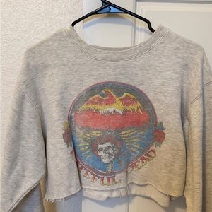 Urban Outfitters Gray Grateful Dead Sweatshirt